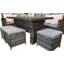 Brungardt 9 Seater Rattan Corner Sofa Set
