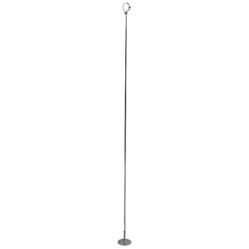 Support de plafond 36 po Kingston, Chrome poli