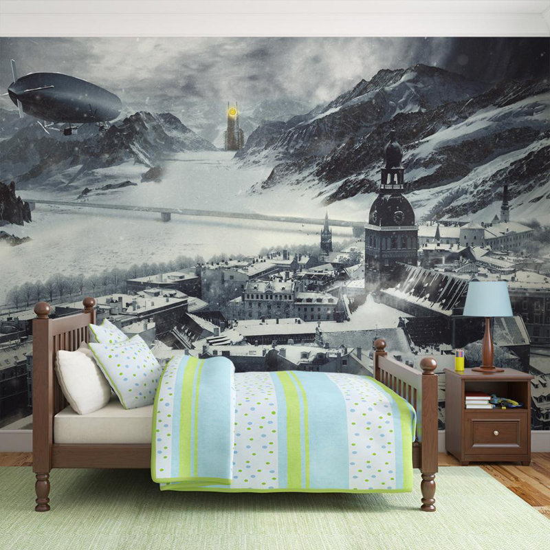 Davyan Wall Mural, 121" L x 157" W
