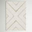 Nikki Geometric Shag Area Rug-389942651