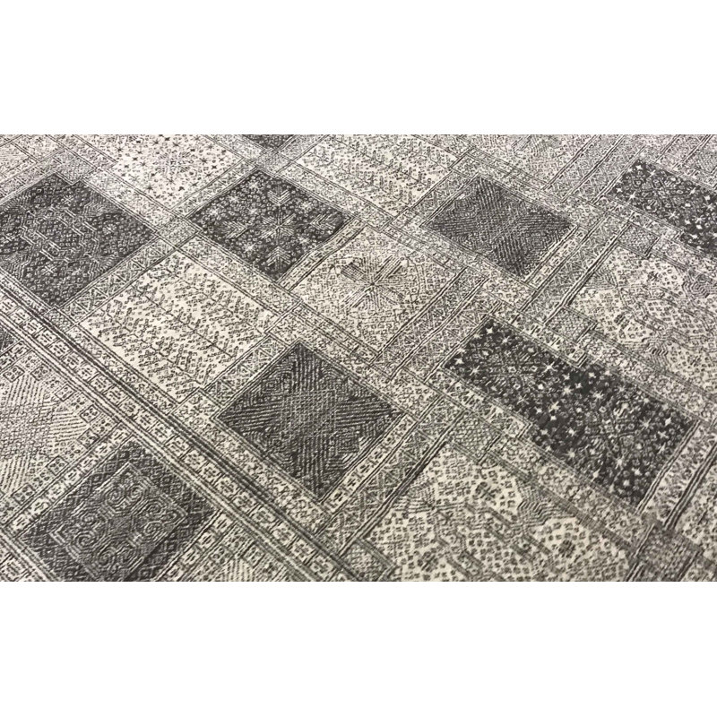 Hand-Knotted High-Quality Beige and Brown Area Rug