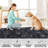 Vintage Area Rug Machine Washable Foldable Rug with Non Slip Carpet for Living Room Bedroom Dining Room-941502661-941502660