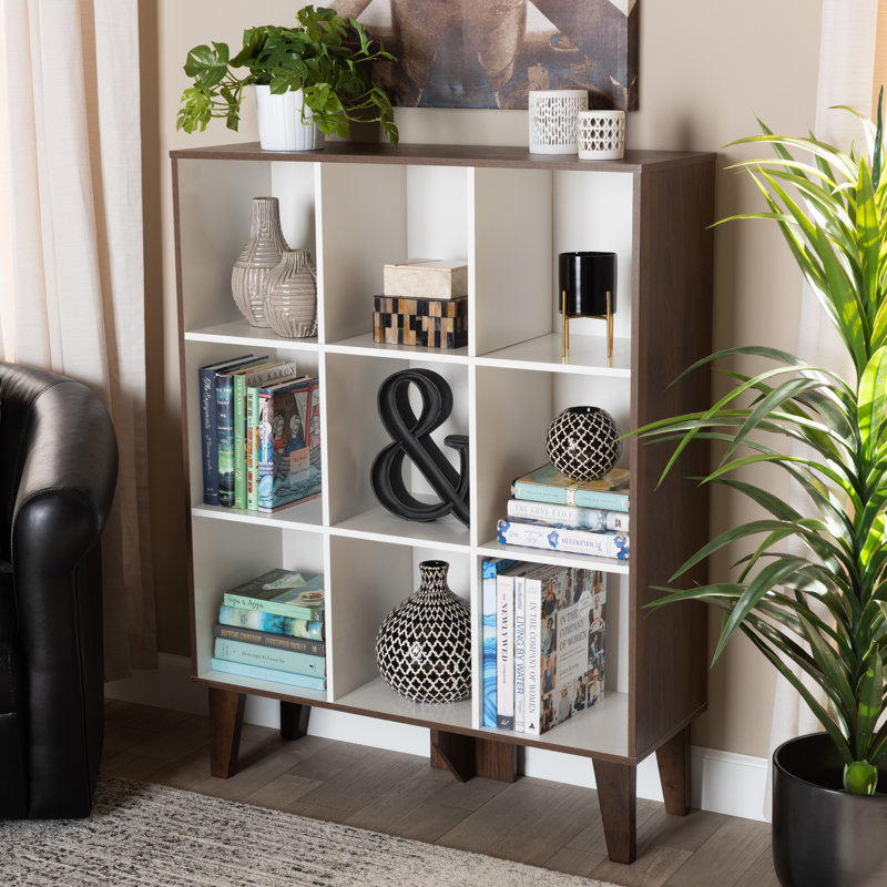 111.9cm H x 86cm W Cube Bookcase