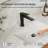 Single Hole Bathroom Faucet with Drain Assembly, Single Handle Bathroom Sink Faucet-124954708