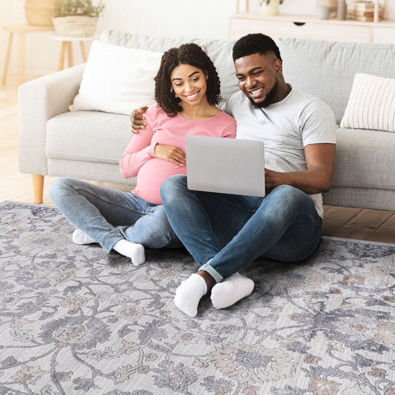 8X10 Sand// Area Rug - Non-Shedding, Stain Create A Cozy Living Room, Bedroom, Dining, Office , Non-Shedding Enhance Your Look