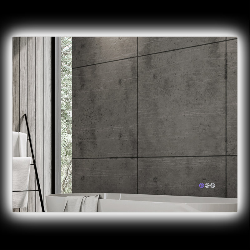 Advanced LED Bathroom Mirror With Multiple Functions For Ideal Bathroom Experience, 23.6" x 31.5"