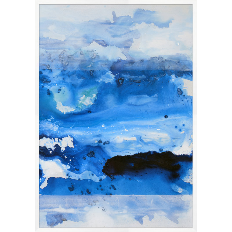 «Blue Sky», reproduction encadrée sur verre 2 '