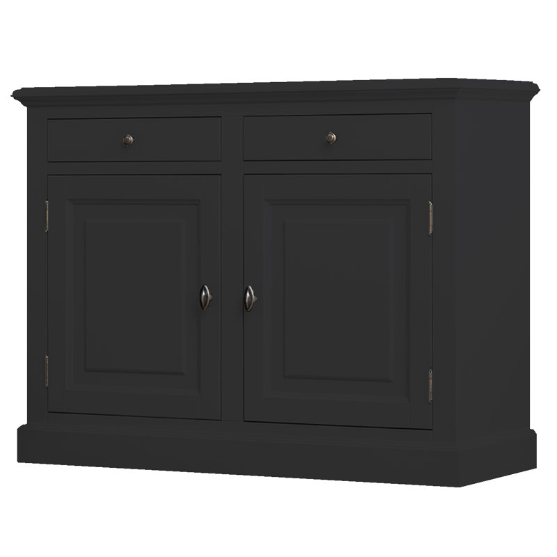 Breshai 126cm Sideboard, Black