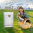 Pet Lodge Dry Food Automatic Steel Dog Feeder Chow Hound 25 Pound Capacity-65601331-65601330