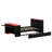 All-in-One Wood Daybed with Trundle, Desk, LED Light & USB Charging-1425926955