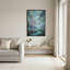 «White Leafless Tree» par Teal River avec toile ciel doré-1091123333