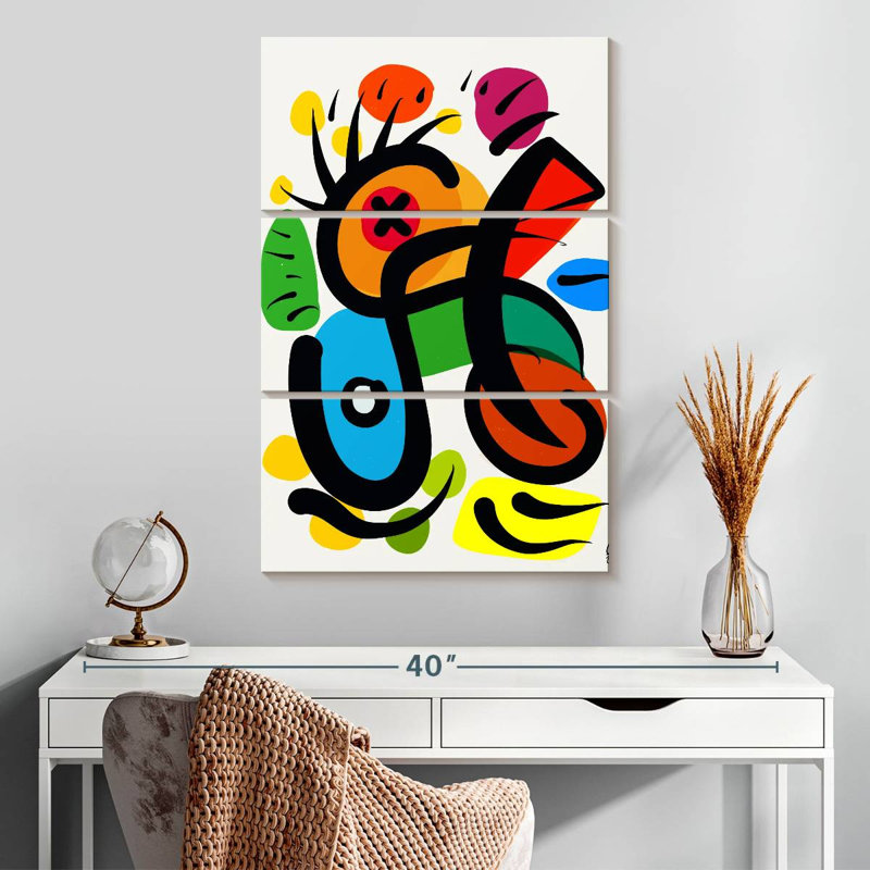 Avery Organic Abstract Shapes, 32" H x 20" W