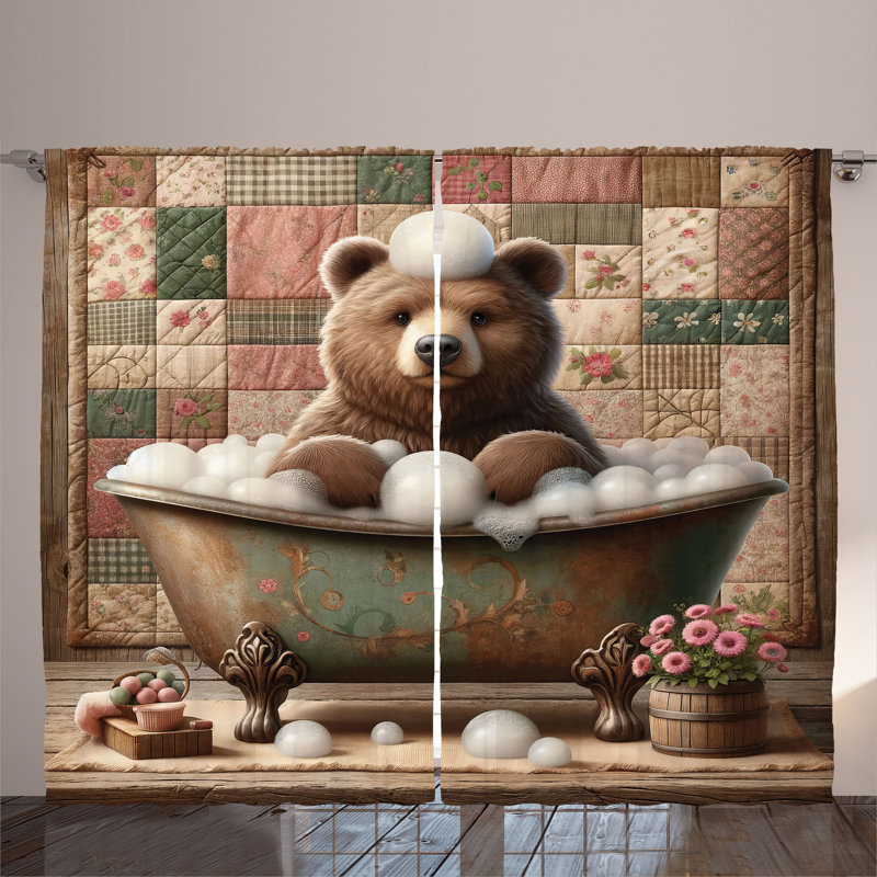 Ficklin Semi Sheer Curtain Pair