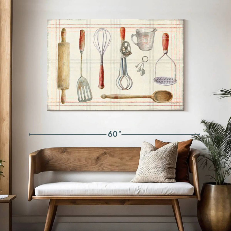 Senne Floursack Kitchen IX, 32" H x 48" W