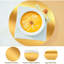 100 PCS rond or napperons 13 "papier jetable napperons pour la table à manger miroir or napperon pour la cuisine cadre de table de banquet mariage anniversaire dîner décoration de fête-759475058