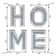 Elvert 4 Piece Handmade Mirror Letters Wall Décor Set