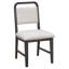 Ensemble de table de salle à manger extensible avec 4 chaises rembourrées et 1 banc, motif brossé rustique pour des sièges polyvalents-557669779
