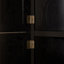 Armoire décorative, armoire de rangement de coin avec tablettes pour salle de bain, salon, cuisine-1538298733