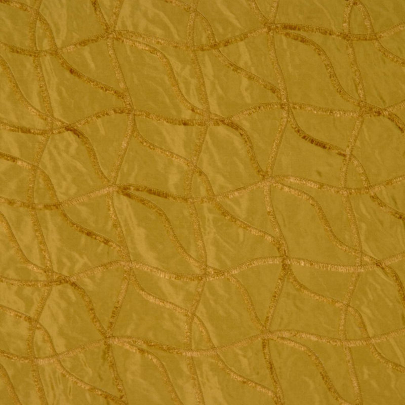 Allure Abstract Fabric, Gold