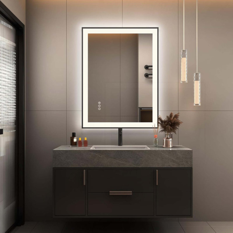 Miroir de salle de bain DEL