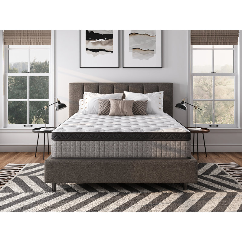 Grand matelas en mousse à mémoire de forme de 12 po - assure un repos paisible et améliore la qualité du sommeil grâce à l'isolation par le gel rafraîchissant