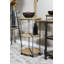 Chariot-bar roulant escamotable rond Ramos