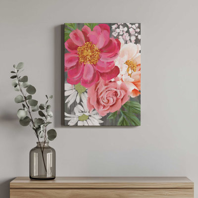 «Top View Bouquet» par Cat Thurman Designs, reproduction d'art