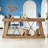 Two-Tier Side Table,Unique Entryway Table,Functional Console Table