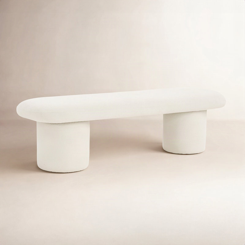 Banc rembourré Brolin Boucle