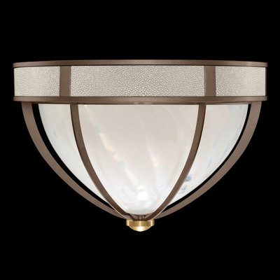 Mirage Glass Flush Mount