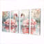 Rose, blanc, cygne, étang, romance II-107601221