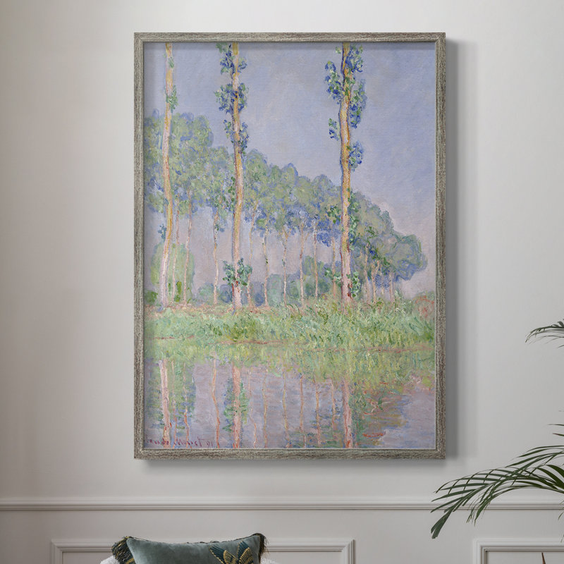 «Vintage Landscape LVII», reproduction encadrée - bois massif