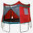 Propel 12' Red Clubhouse for Trampoline