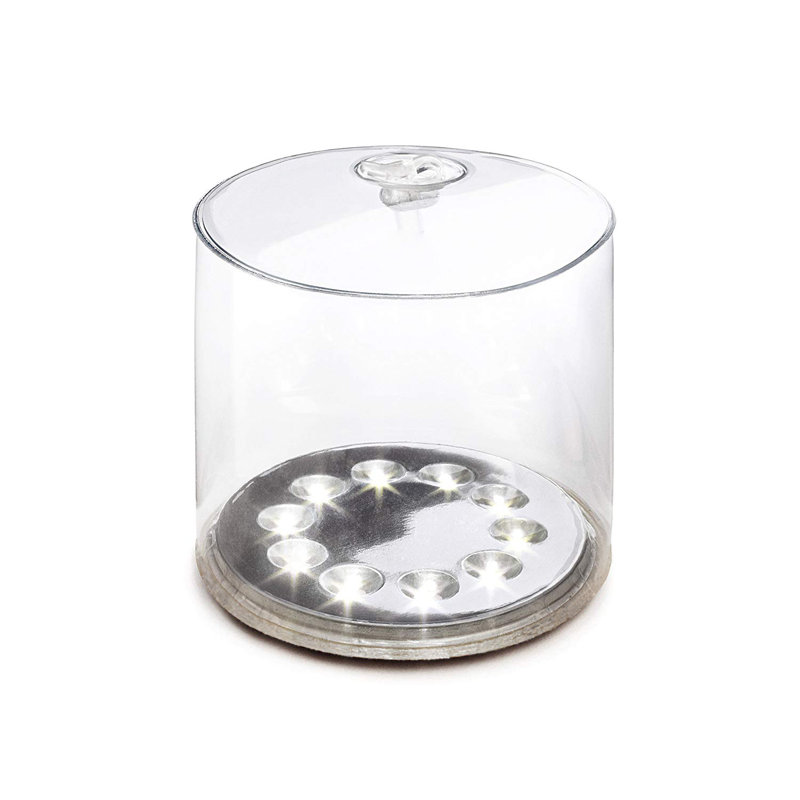 4.33'' Battery Powered Integrated LED Cylinder Lantern