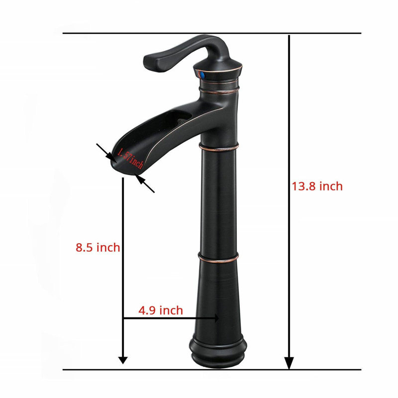 Single-handle Bathroom Faucet, Oil Rubbed Bronze