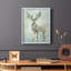 Fantastic Florals Deer, reproduction encadrée complète - bois massif-129233217-129233216