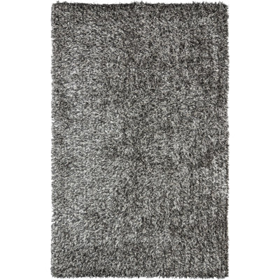 Cimah Shag Hand Tufted Performance Solid Color Rug