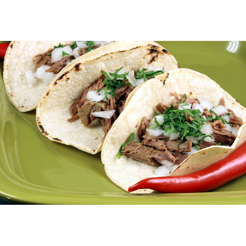 Mexican Style Tacos by Tacar - Wrapped Canvas Print, 20cm H x 30cm W