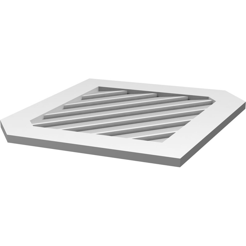 Pente verticale verticale en uréthane Signature, H 32 po x l 32 po x P 1 po