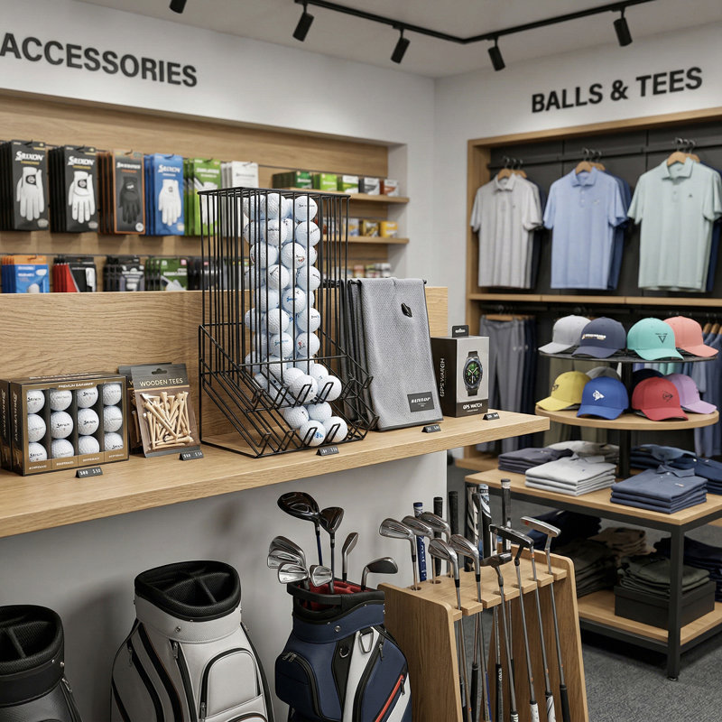 Support à balles de golf Bergamo