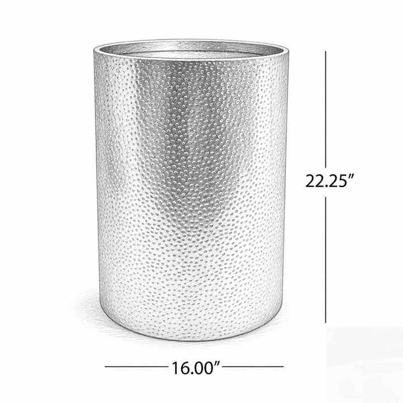 Single Coffee Table, Silver