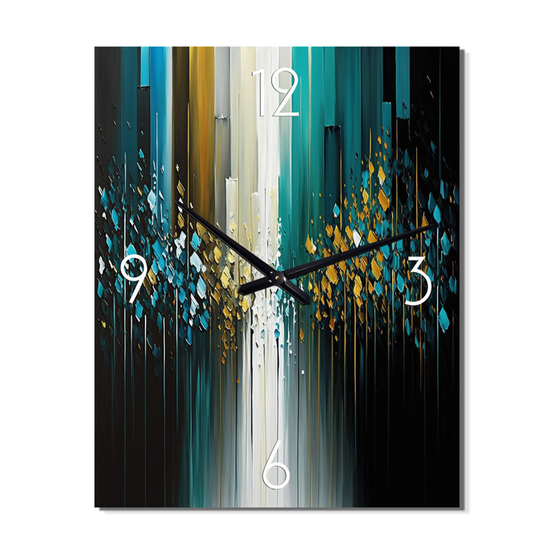 Isabeya - Horloge murale animaux, H 40 po x l 30 po
