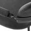 Windsor Modern Dining Chair With Twisted Armrests, PU Upholstered-734504455