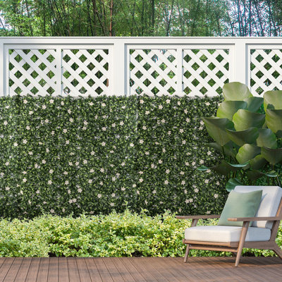 50cm Faux Evergreen Hedge