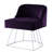 Zena Velvet Upholstered Vanity Stool For Bedroom Makeup Room-1683636517