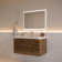 Meuble-lavabo mural simple 36 po avec lavabo intégré Tuscany (robinet non inclus)