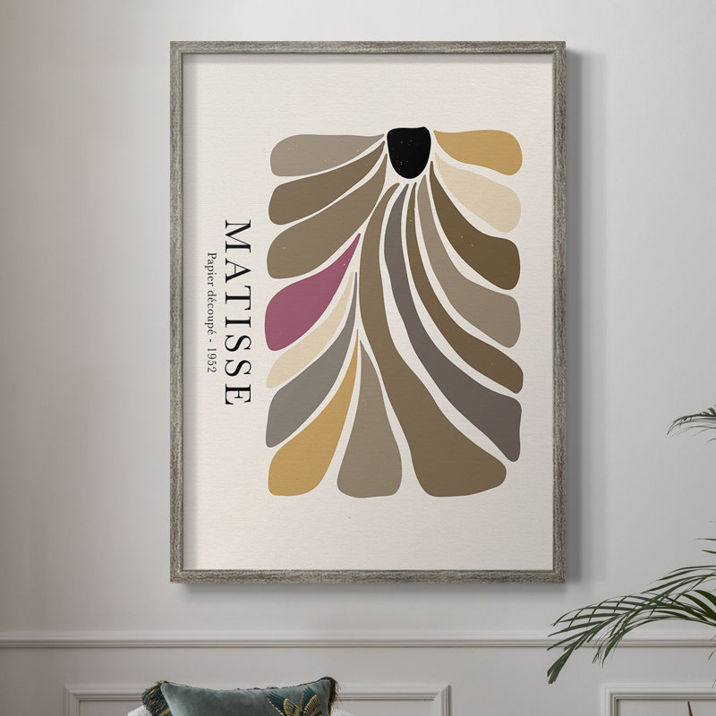Matisse CCL Framed Print Framed Print - Solid Wood, H 11 po x l 9 po