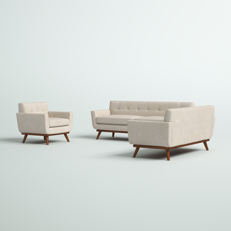 Causeuse et fauteuil Modway Engage, Beige