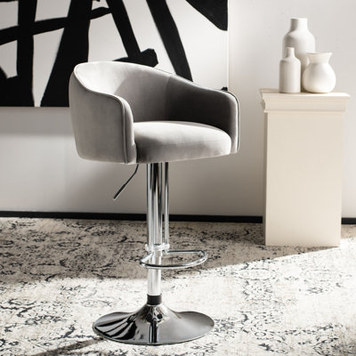 Plano Upholstered Adjustable Height Counter Stool