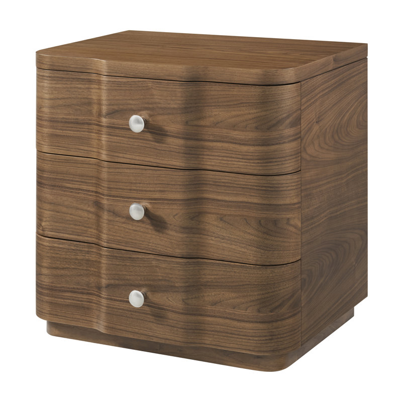 Petite table de chevet Coronet, 26" H x 26" W x 20" D